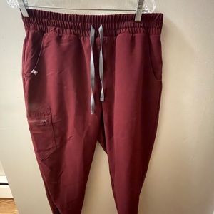 Figs Maroon Zamora Joggers